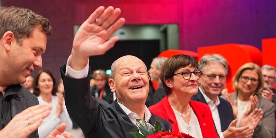 Parteitag Scholz SPD