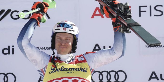 Henrik Kristoffersen ist der ärgste Konkurrent von Marco Odermatt im Gesamtweltcup. Marco Odermatt Henrik Kristoffersen