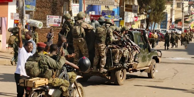 Ruanda wird vorgeworfen, die Rebellengruppe M23 im Kongo zu unterstützen. ruanda kongo m23
