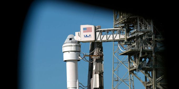 Die Nasa-Astronauten Wilmore und Williams werden an Bord der Rakete zur Internationalen Raumstation (ISS) starten. Die Nasa-Astronauten Wilmore und Williams werden an Bord der Rakete zur Internationalen Raumstation (ISS) starten.