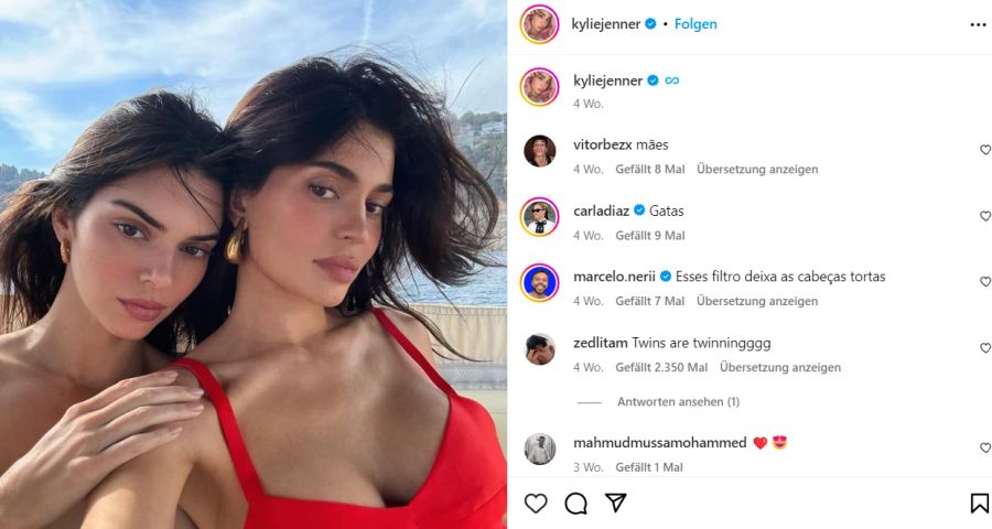 Kendall und Kylie Jenner entspannten gemeinsam auf Mallorca.