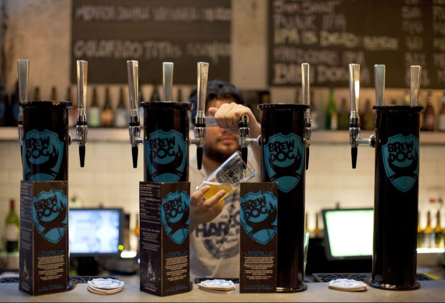 Auch das schottische Brewdog-Bier kann man in Russland immer noch trinken.