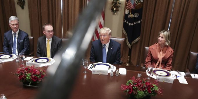 Donald Trump will den Nationalen Sicherheitsrat deutlich verkleinern. donald trump