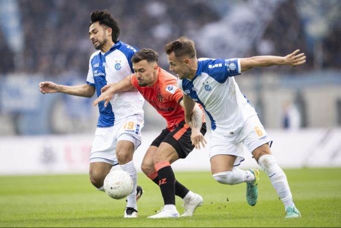 Amir Abrashi trifft mit GC auf den FC Winterthur. GC
