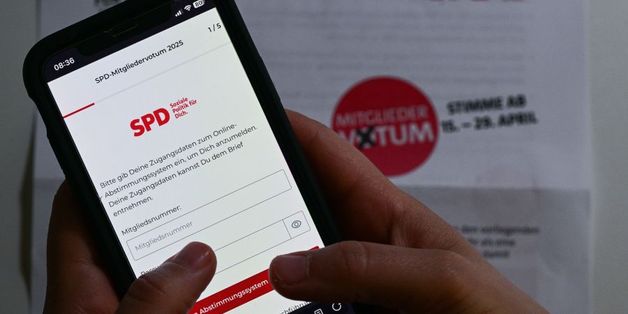 15 Tage hatten die SPD-Mitglieder Zeit, über den Koalitionsvertrag abzustimmen.