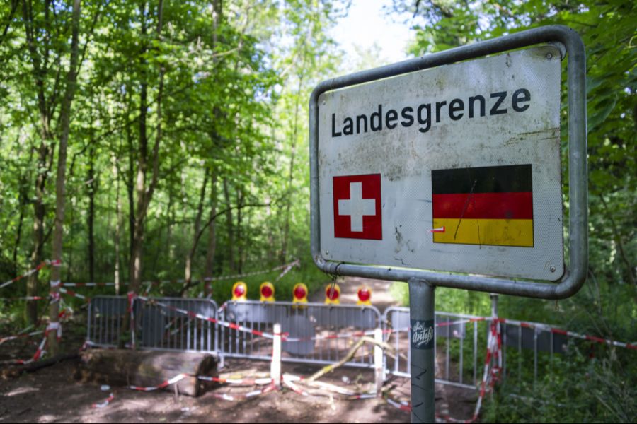 Die Deutschen betonen immer wieder, dass die Grenze zur Schweiz sehr schlimm sei.