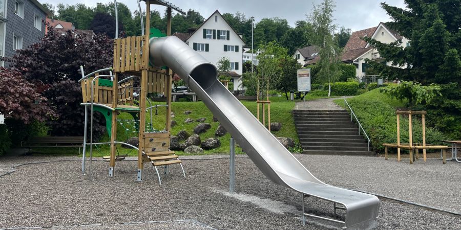 Spielplatz Rutsche