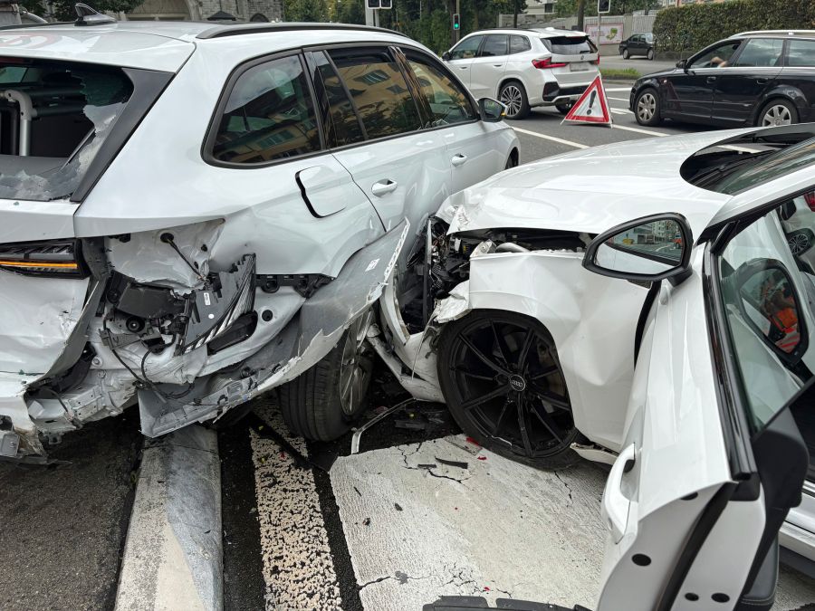 Sachschaden nach Unfall