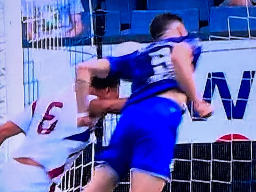 Diese Szene bei Servette-Luzern wurde eben so wenig gepfiffen...