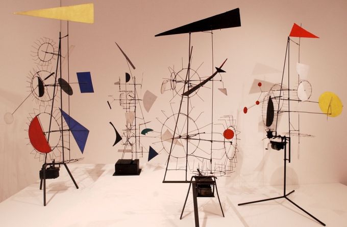 Kinetische Skulpturen von Jean Tinguely. Jean Tinguely