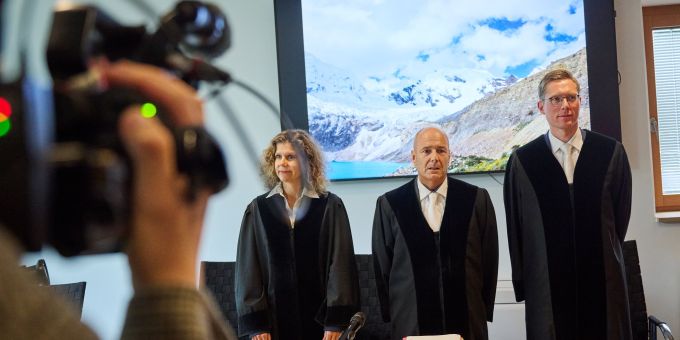 Mit dem Zivilprozess wollte der Bauer erreichen, dass sich RWE an Kosten für Schutzmassnahmen gegen eine mögliche Flutwelle durch den Gletschersee Palcacocha beteiligt. RWE Klage