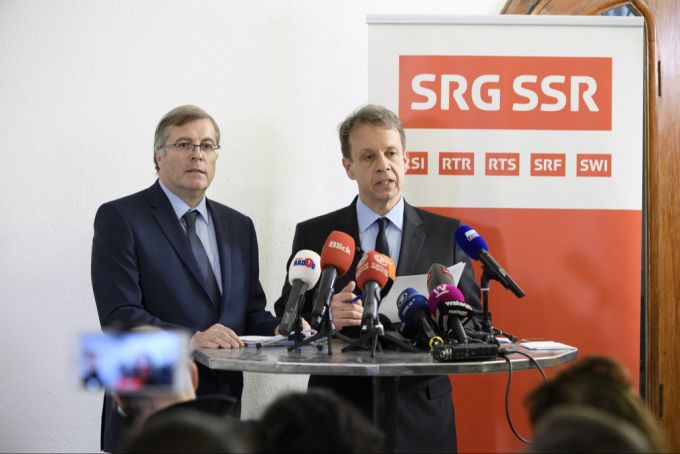 Der Hauptanteil der Rundfunkgebühren geht an die SRG SSR und private Sender. serafe ag