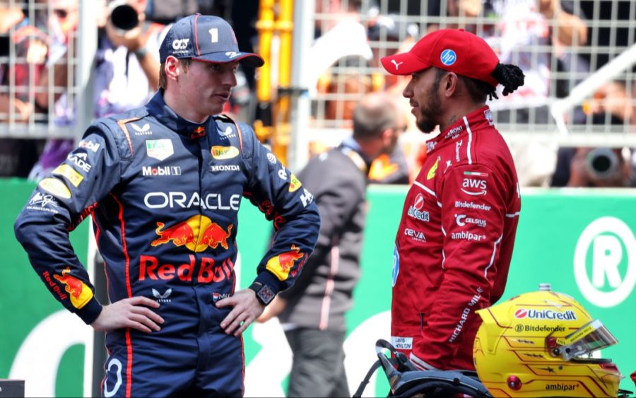 Max Verstappen Lewis Hamilton