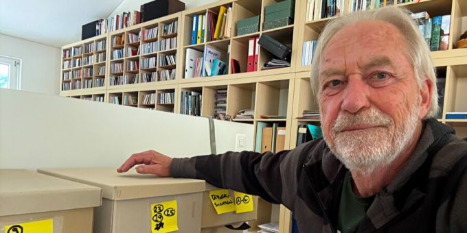 Der Kunst- und Kulturschaffende Franz-Xaver Nager aus Altdorf. Franz-Xaver Nager