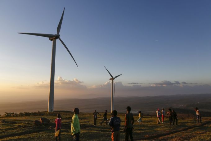 In Kenia stammt rund 90 Prozent des Stroms aus erneuerbarer Energie. kenia