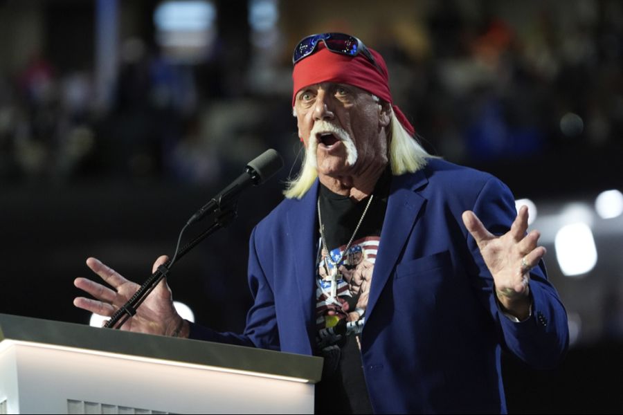 Hulk Hogan war ein professioneller Wrestler.