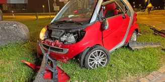 Müllheim TG - Autofahrerin (34) fährt bei Kreisel einfach geradeaus