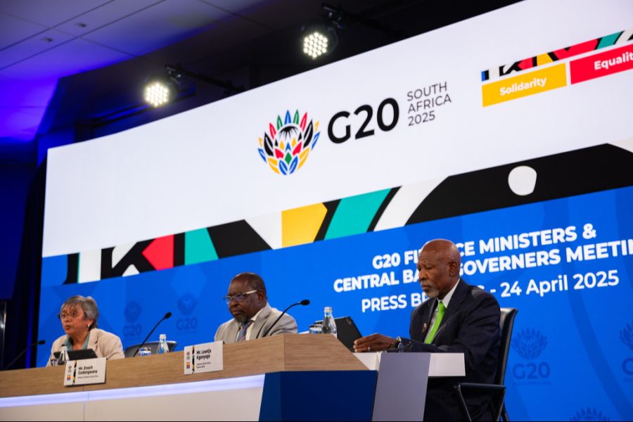 Das G20-Treffen in Südafrika fand im Februar ohne US-Beteiligung statt.