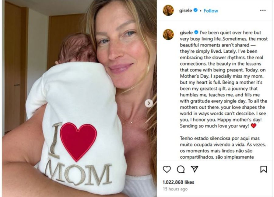 gisele baby