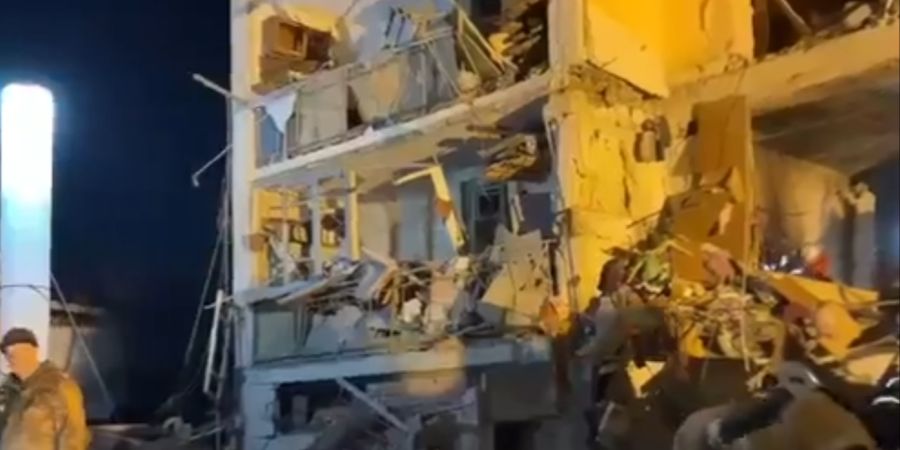 Sewastopol Wohnhaus Explosion