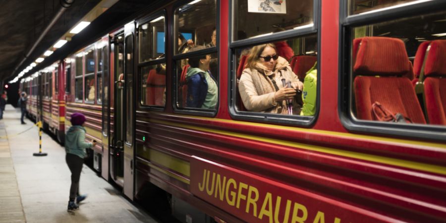 Der Nahost-Konflikt wirkt sich auch auf die Passagierzahlen beim Bahnbetrieb aufs Jungfraujoch aus. (Archivbild)