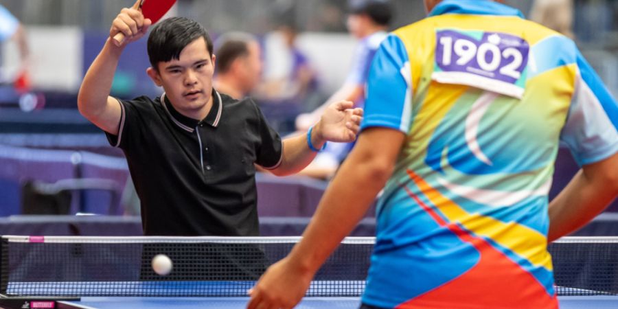 Teilnehmer bestreiten Wettkämpfe im Einzel, hier an den Special Olympics World Games in Berlin. (Archivbild)