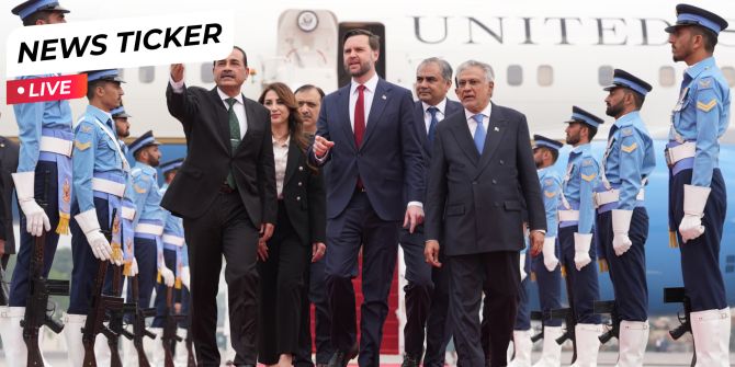 JD Vance Pakistan Iran-Verhandlungen