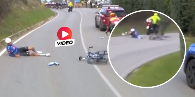 Michael Gogl Sturz Motorrad