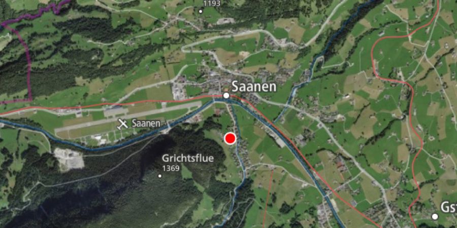 Der Saaner Ortsteil Rüebeldorf soll besser vor Hochwasser geschützt werden.