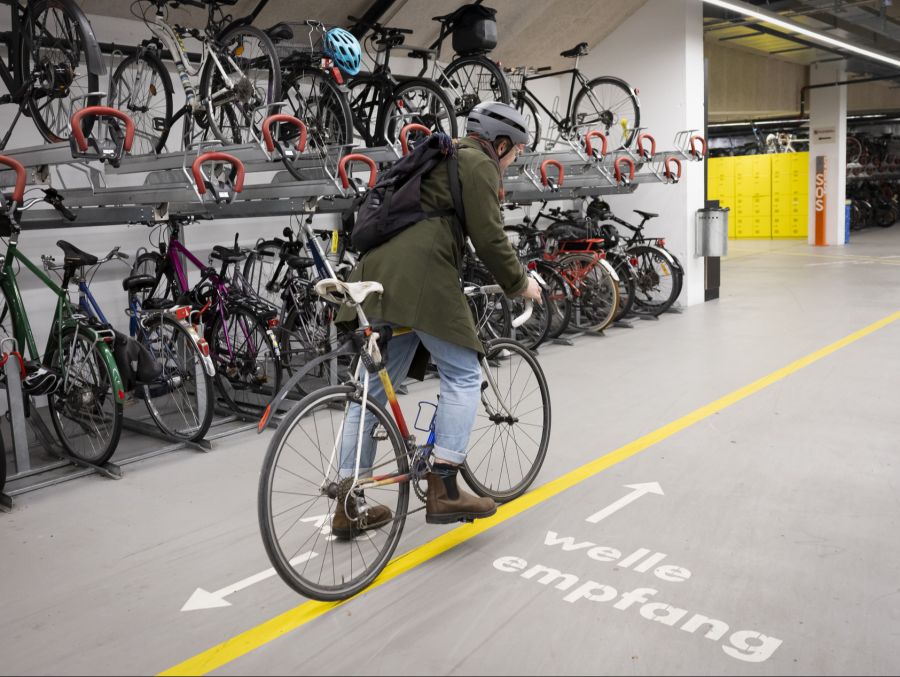 Dasselbe gilt für Fahrräder ...