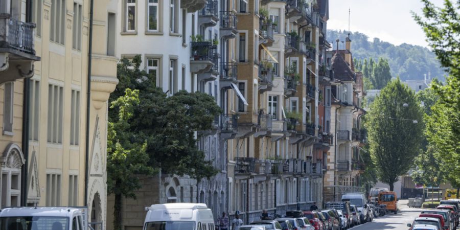 Das Wohnen in der Luzerner Innenstadt ist teuer geworden. (Archivaufnahme)