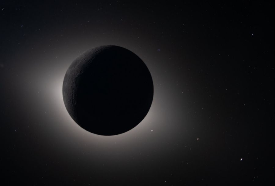 «Eine totale Sonnenfinsternis jenseits der Erde.»