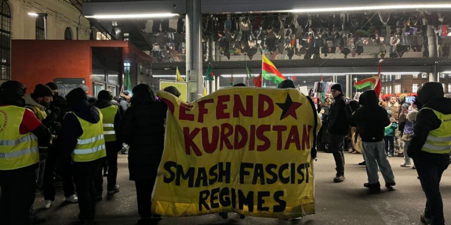In Bern findet am Donnerstagabend erneut eine prokurdische Demonstration statt.