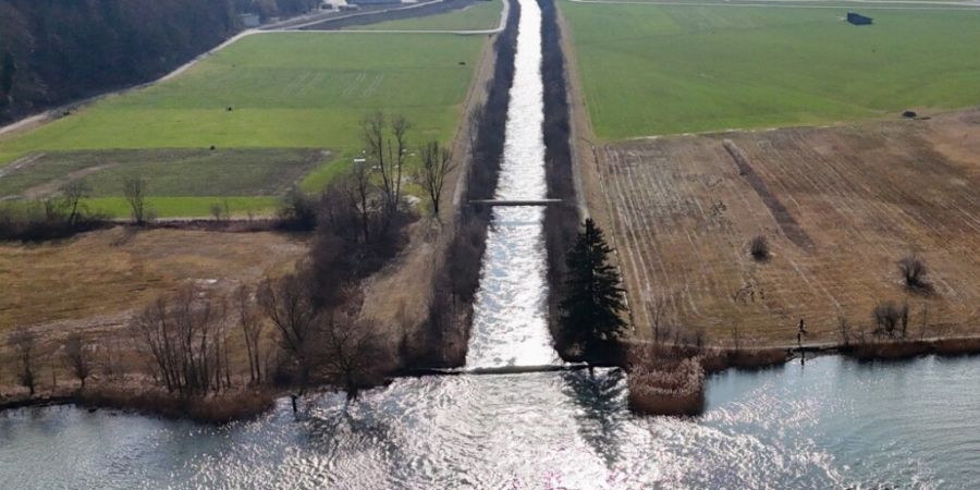 Die Sarneraa soll auch bis zur Mündung in den Alpnachersee stärker vor Hochwasser geschützt werden.