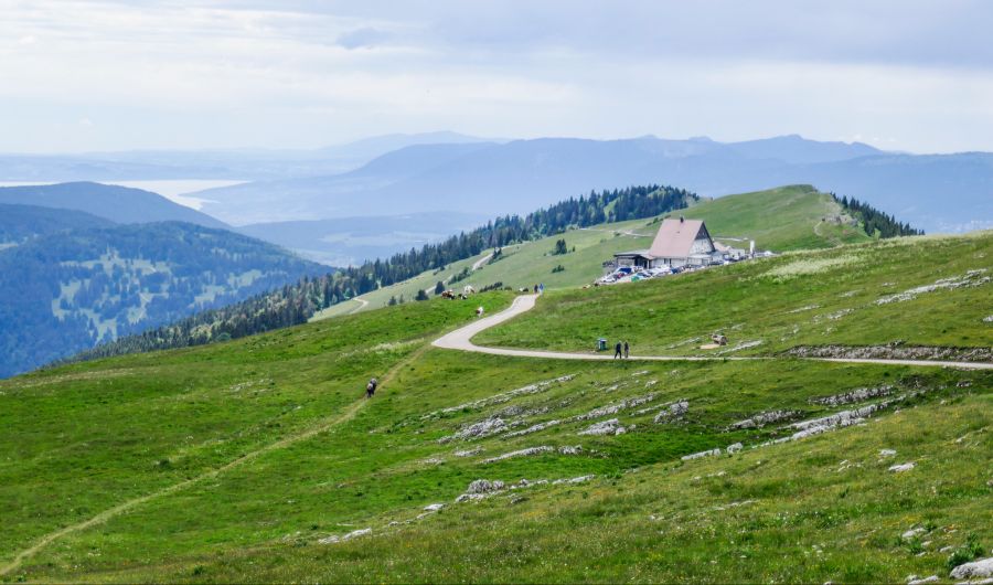 Chasseral Wanderung Berge