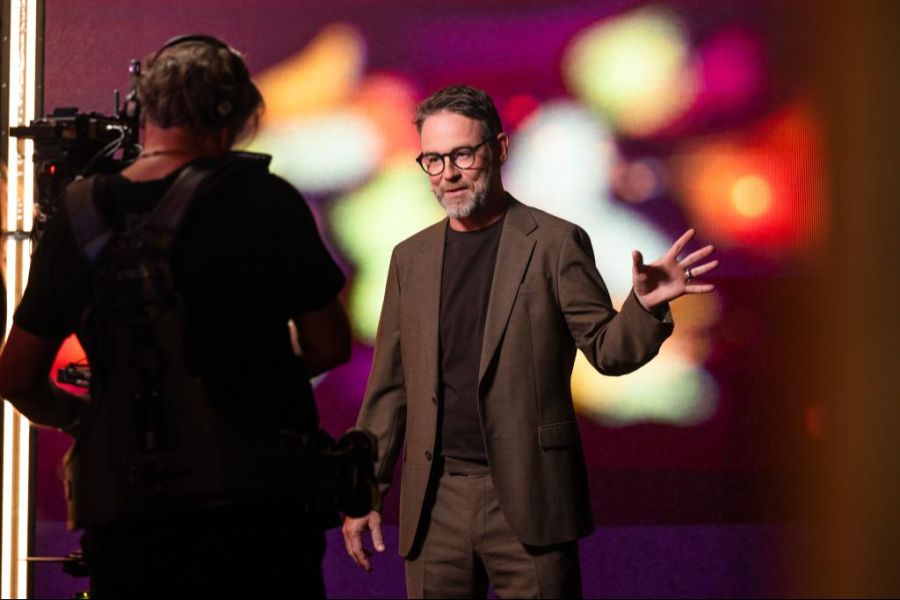 Nik Hartmann bei seiner ersten «Happy Day»-Moderation im vergangenen September.