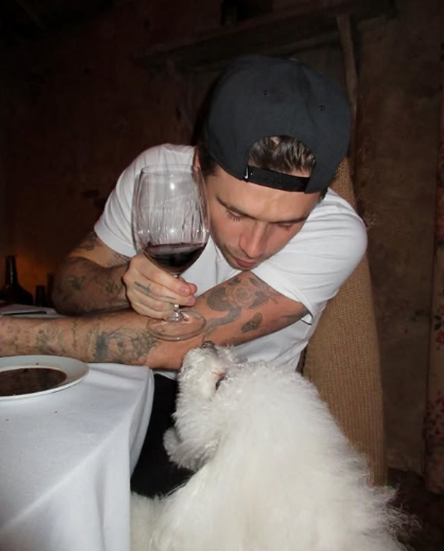 Dazu gehört auch mal ein teurer Wein.