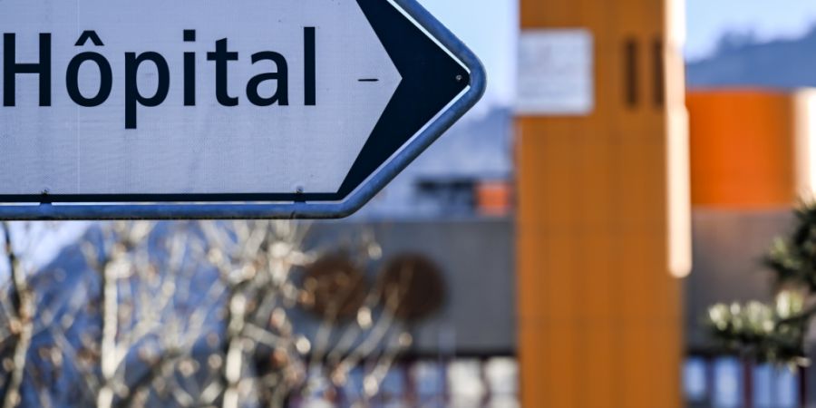 Viele Brandopfer wurden nach der Katastrophe vom 1. Januar zunächst in das Spital Sitten eingeliefert. (Archivbild)