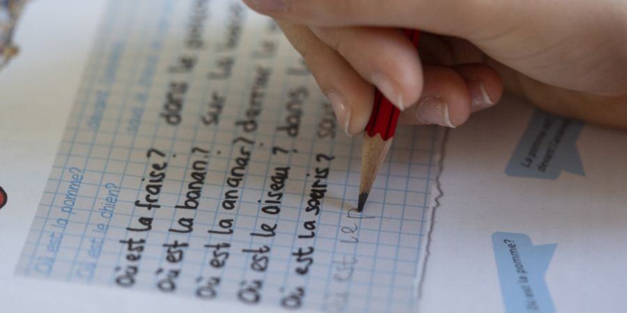 Der Schaffhauser Kantonsrat stellt das Frühfranzösisch infrage. Der Regierungsrat soll prüfen, ob der Französischunterricht künftig erst in der Oberstufe beginnen soll. (Symbolbild)