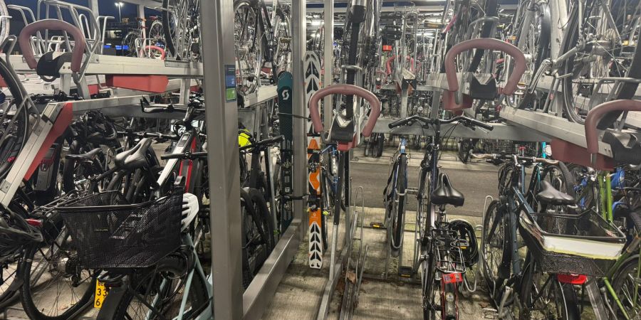 Skier Bahnhof Thun Velostation