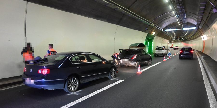 Unfall Schorentunnel