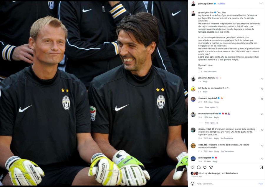 Gianluigi Buffon Alexander Manninger