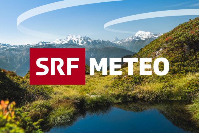 Das neue Logo von «SRF Meteo». meteo