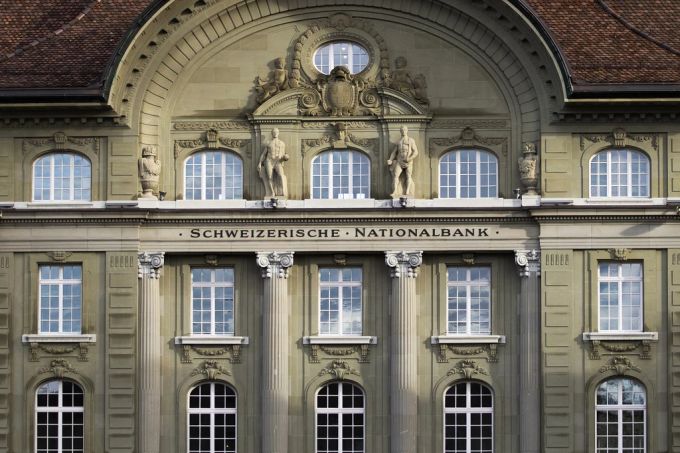 Das Gebäude der SNB. negativzinsen