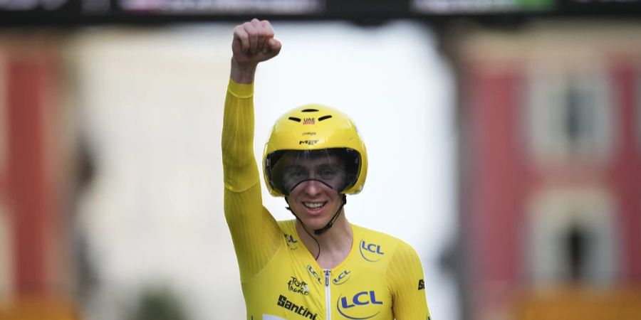 Tadej Pogacar gewinnt die Tour de France 2024.