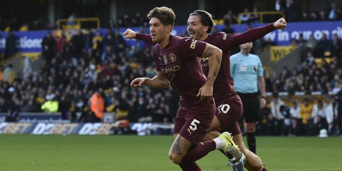 John Stones schiesst Manchester City in der Nachspielzeit zum Sieg. Manchester City