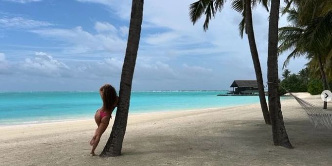 Auf den Malediven - Andrea Berg und Vanessa Mai geniessen Traumurlaub