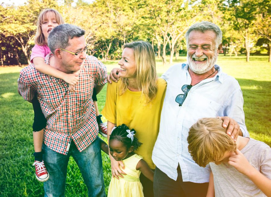 Glückliche Familie