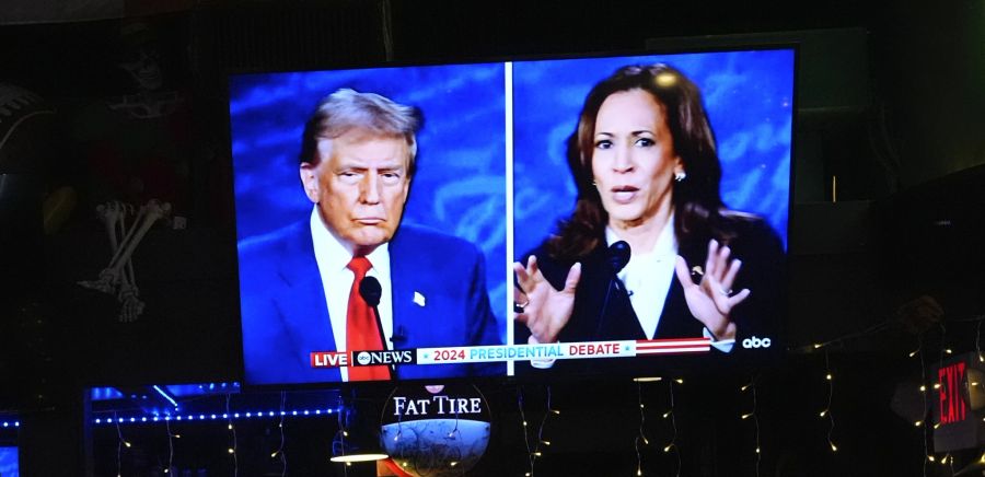 Donald Trump und Kamala Harris duellierten sich in der Nacht auf Mittwoch im TV.