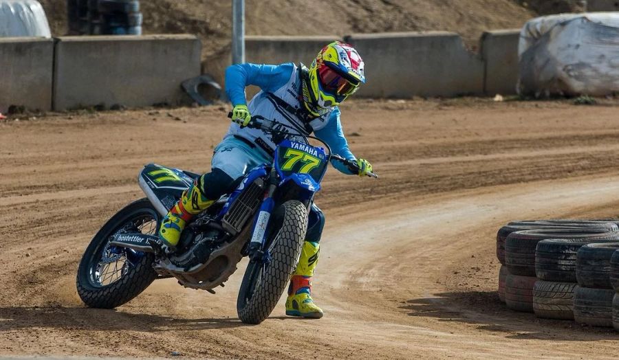 Dominique Aegerter Flattrack